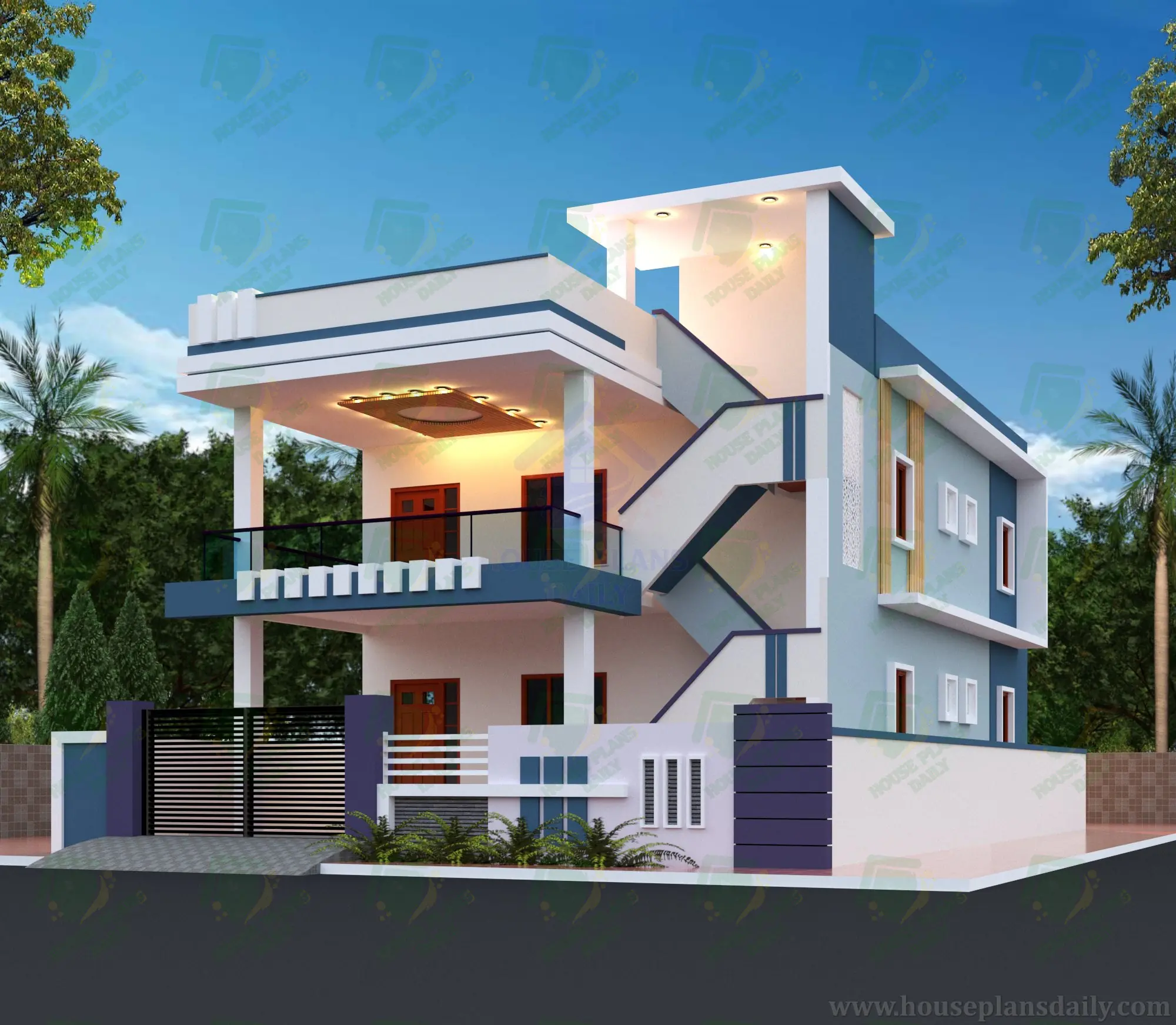 Elevation Drawing | House Elevation Design | North House