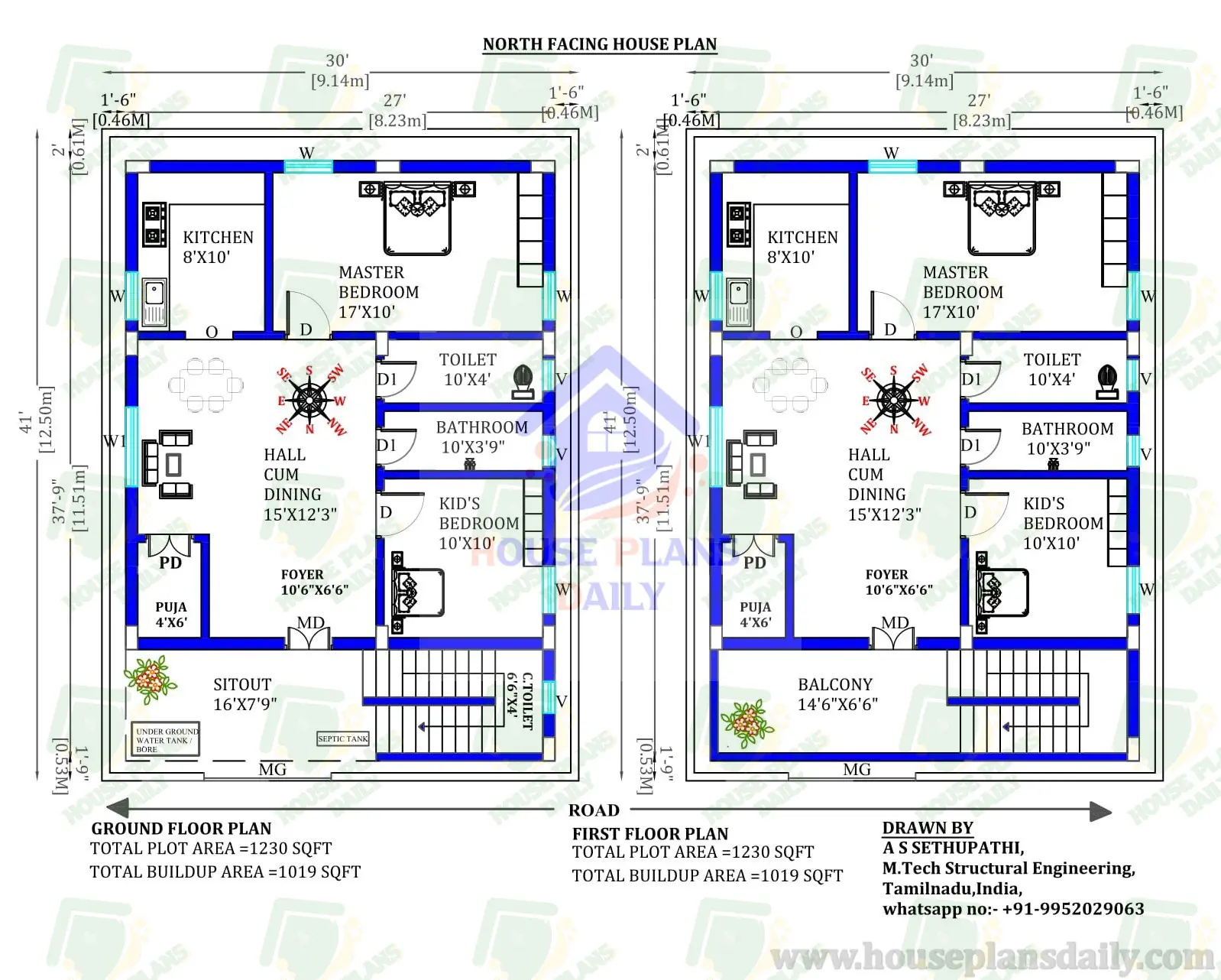 2BHK Homes | Two Story Houses | 2BHK North Facing