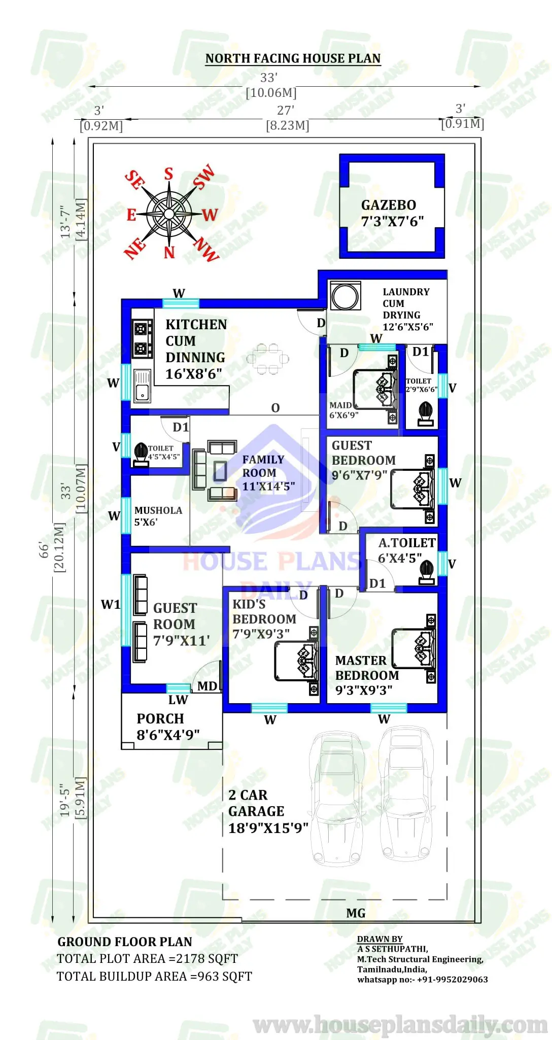 American Floor Plan | Modern House Design | New House Design