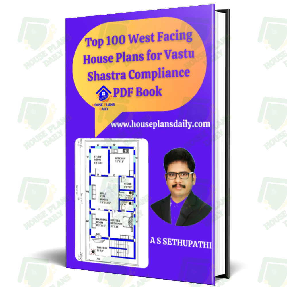 Top 100 West Facing House Plans for Vastu Shastra Compliance PDF Book
